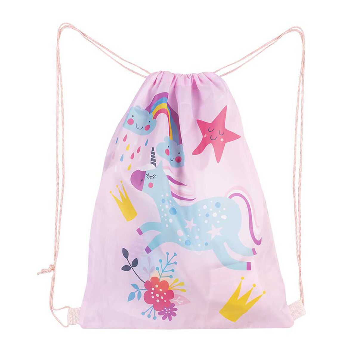 Toalla de Playa Infantil con Bolso Casanova Kids Unicorn 70 x 140 cm