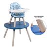 Silla de Comer Bebesit Baby Desk 3 en 1 Azul
