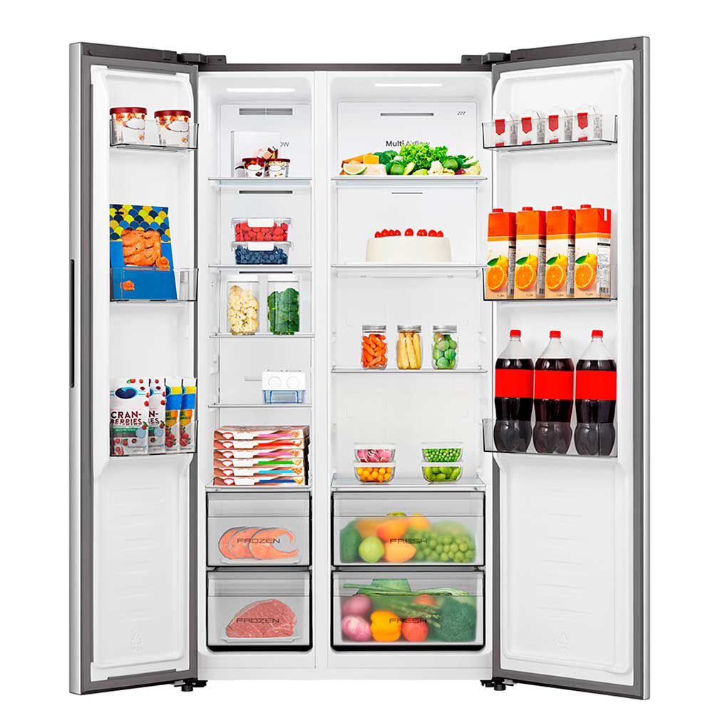 HISENSE Refrigerador Side by Side Hisense RS3P558NECF 544 lts. | Abc