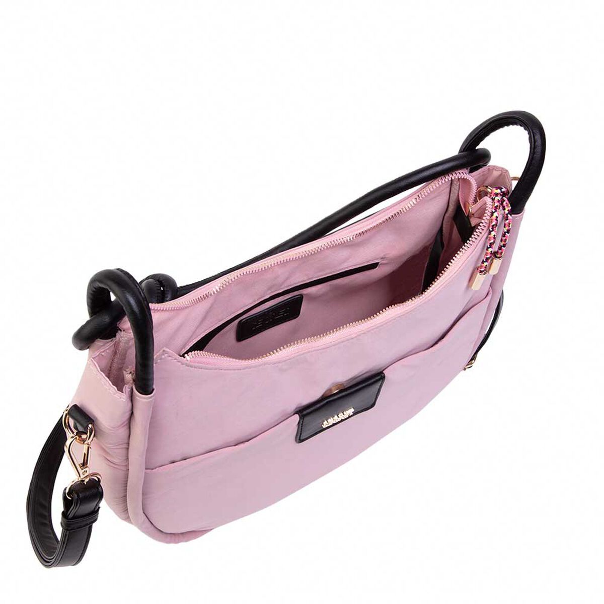 Cartera Bandolera Rosada Savannah Secret