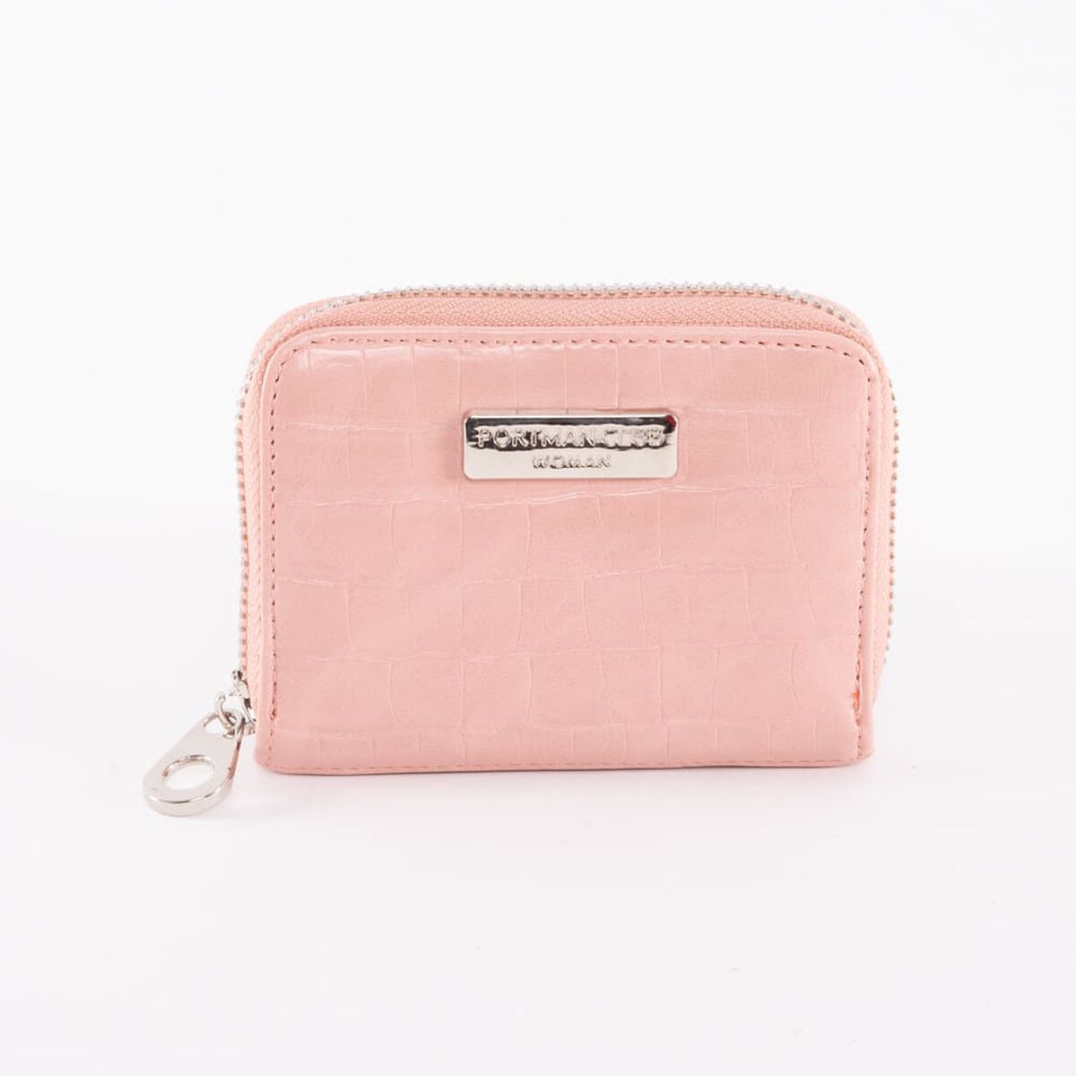 Billetera Piton Rosada Eco Cuero Mujer Portman Club