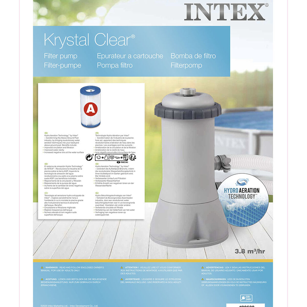 Filtro Piscina Intex