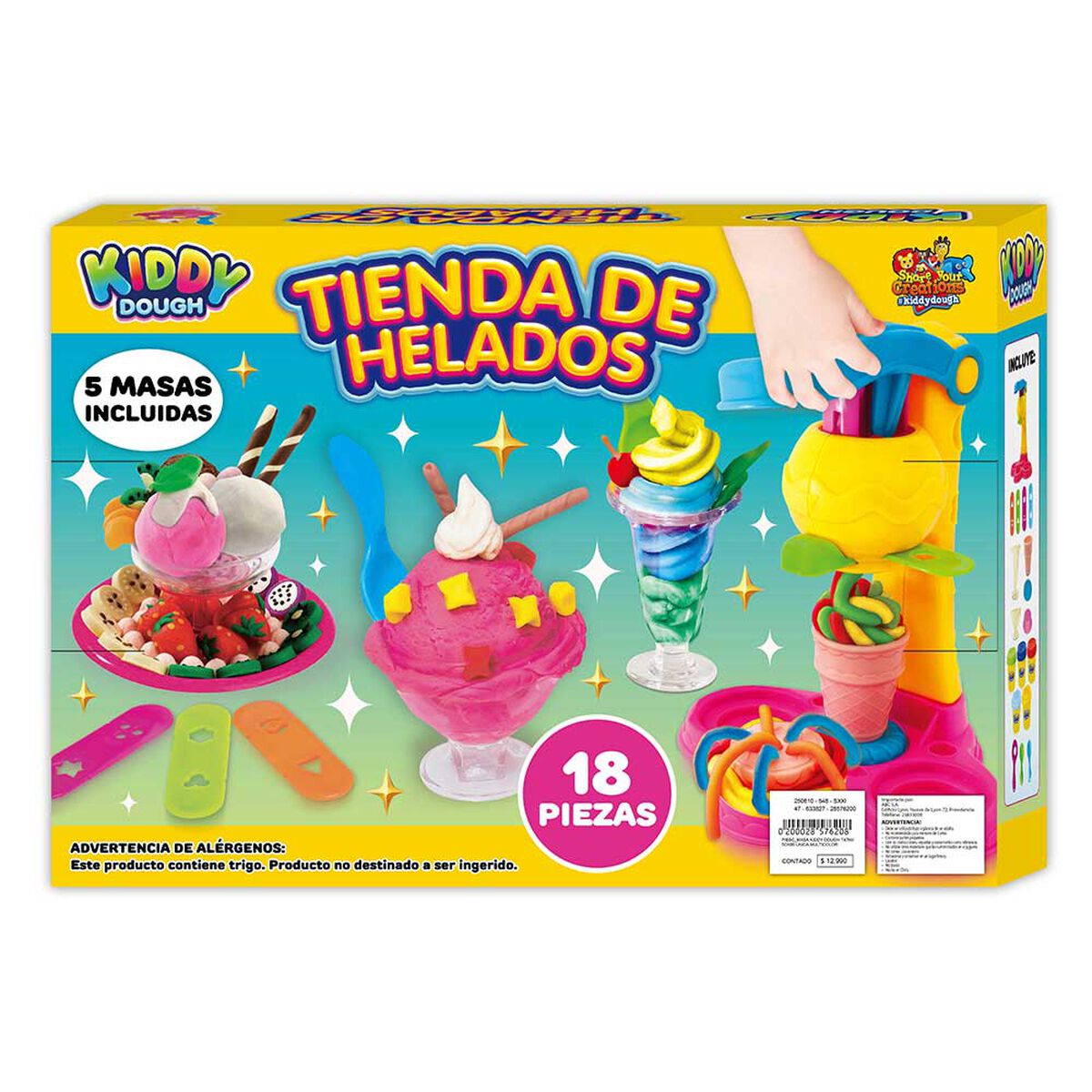 Tienda de Helados  con Masitas Kiddy Dough