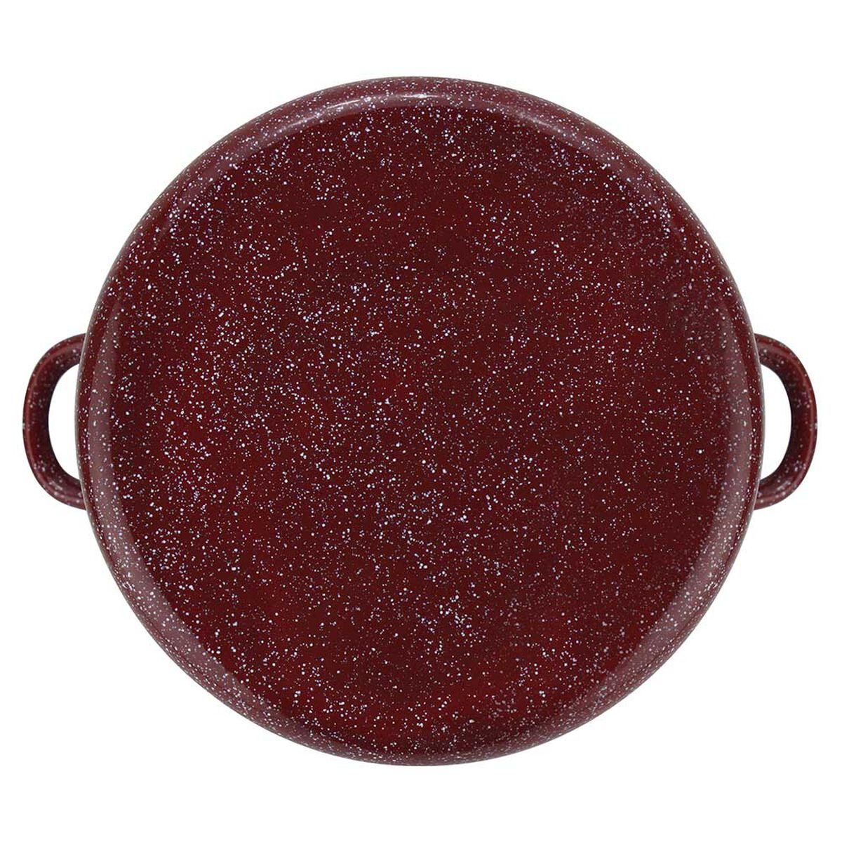 Cacerola Acero Vitrificado Fantuzzi Fundo Rojo 24 cm
