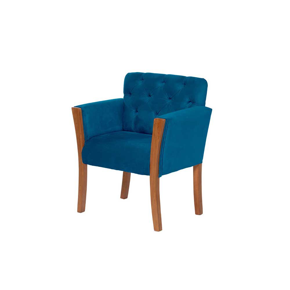 Sitial Latam Home Kiel 1 Cuerpo Azul Petroleo