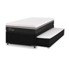 Cama Nido CIC 1,5 Plazas Superior 1 Plaza Inferior Ortopedic Advance Black 
