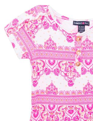 Imagen 2 del producto Vestido de Algodón Niña Limited Too Multicolor