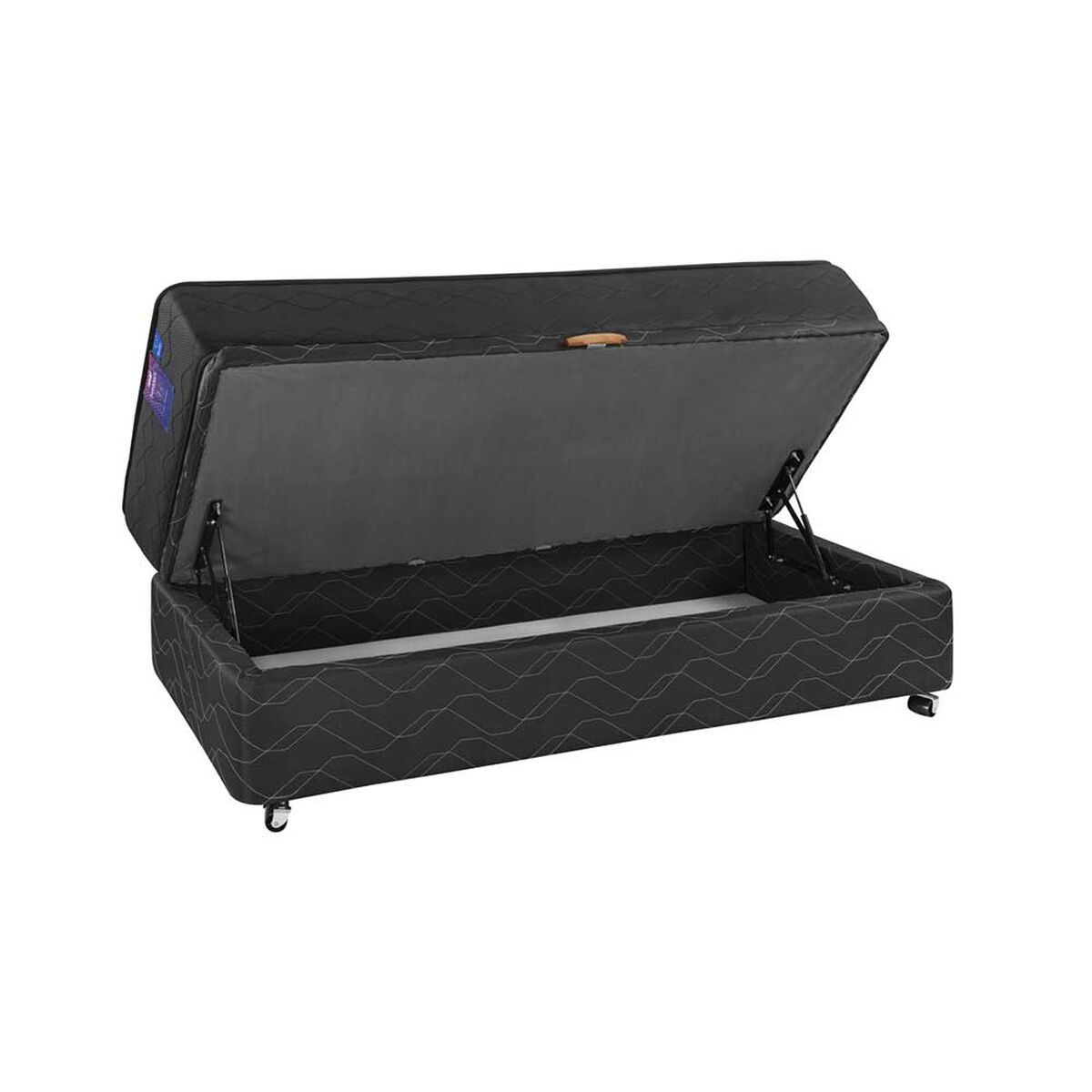 Cama Baúl Flex 1 Plaza Therapedic Plus