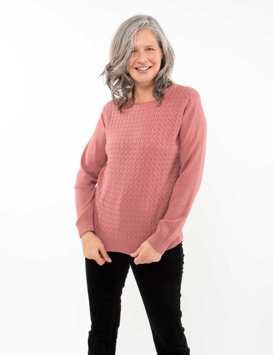 Sweater Cuello Redondo Mujer Portman Club