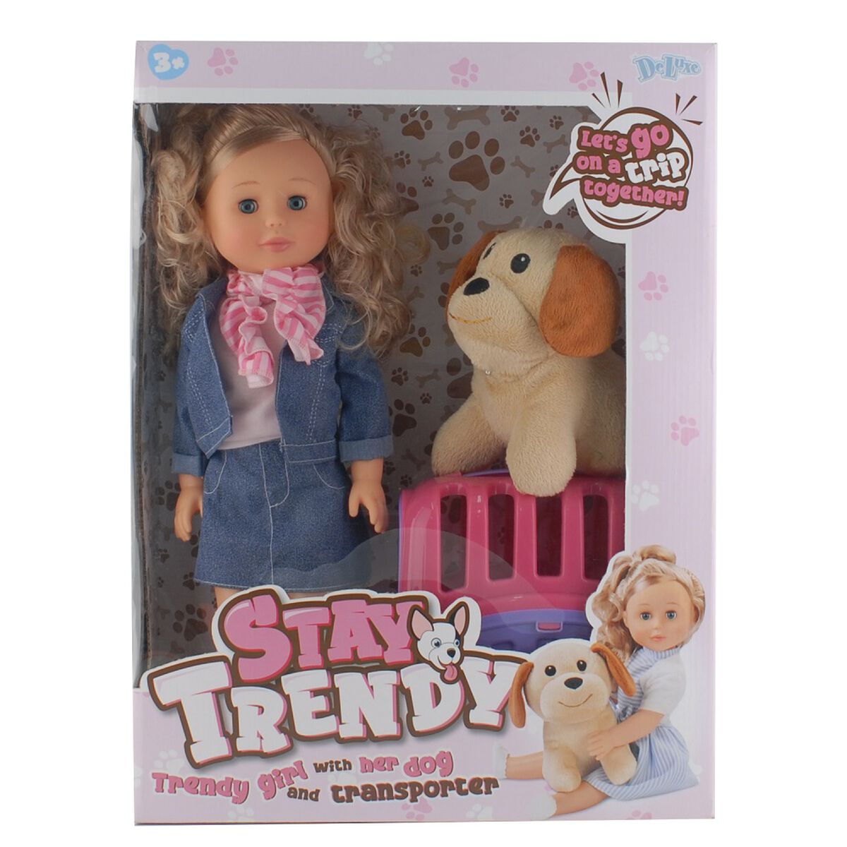 Muñeca con su Mascota Deluxe