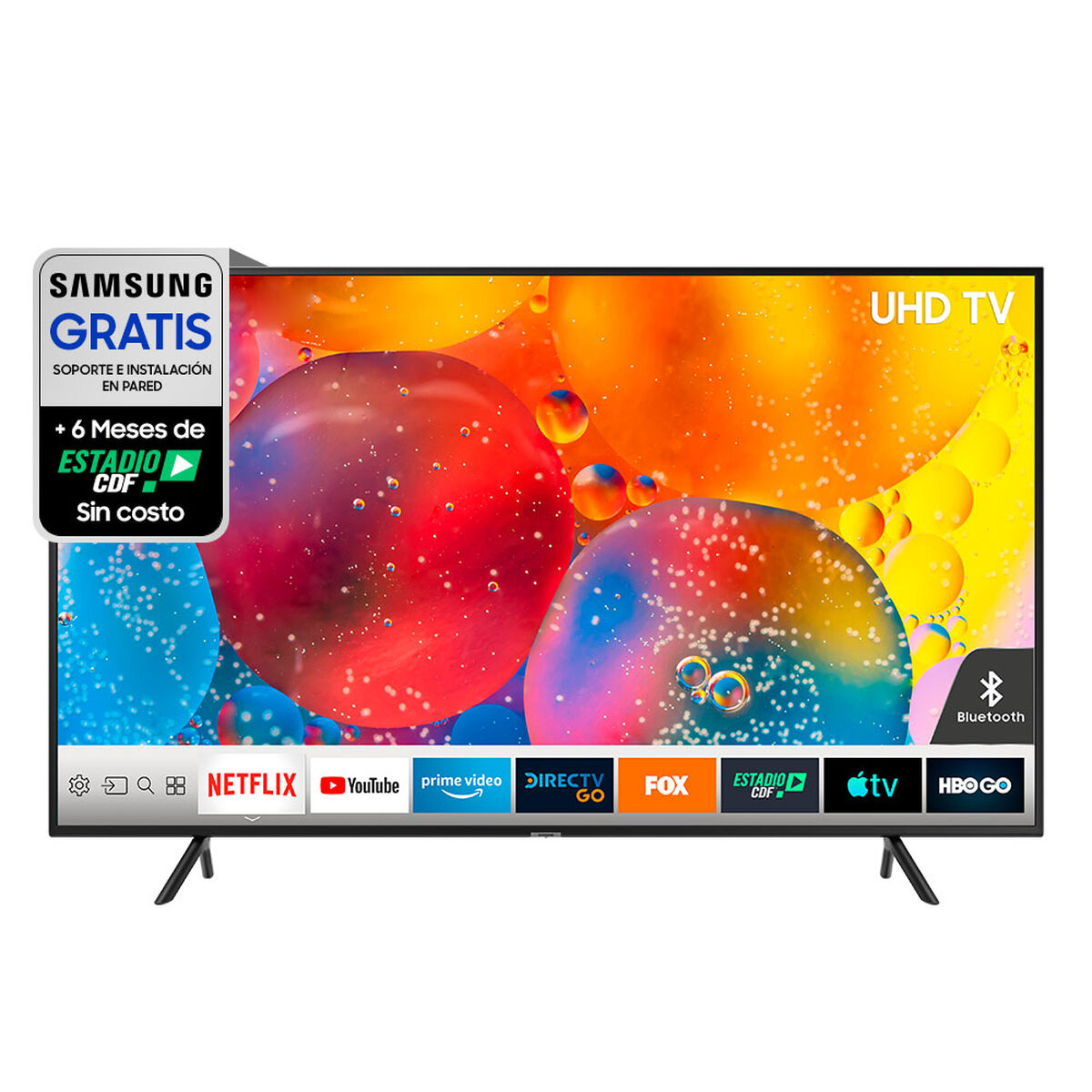 LED 65" Samsung RU7100 Smart TV 4K UHD