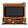 Estante TV Home Mobili Beta Hasta 65" Negro/Freijo