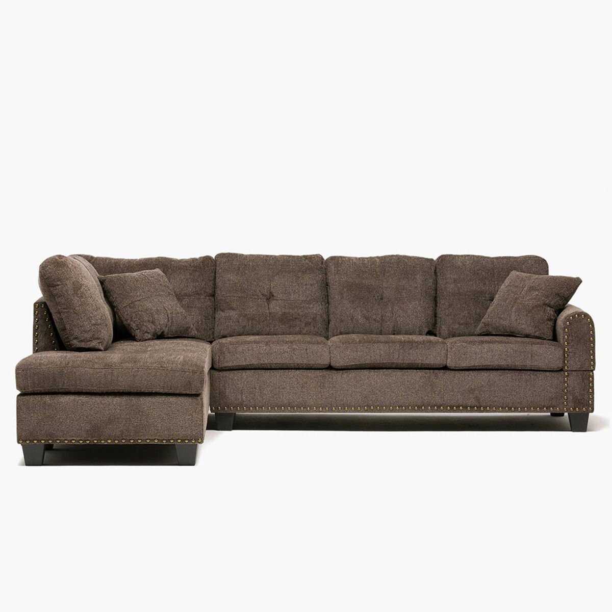 Sofá Seccional Daniels  Tachas