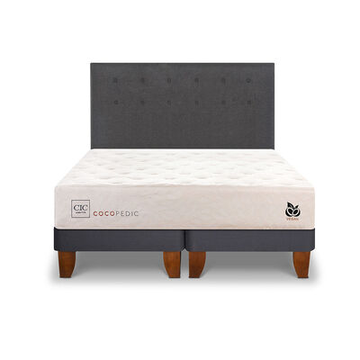 Imagen 1 del producto Cama Europea CIC Base Dividida 2 Plazas Cocopedic