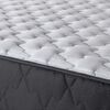 Camas Europeas Dúplex Rosen 1,5 Plazas Wave + Respaldo + Velador Tabor Grafito