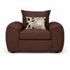 Juego de Living Elegant Detail New Houston 2-1-1 Cuerpos Caf&eacute;