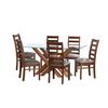 Juego de Comedor Latam Home Merida 6 Sillas Gris