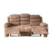 Casanova Sofá Reclinable York 3 cuerpos Café 206 x 100 cm