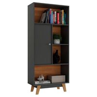 Librero Altavision HO-2997 NEG 1 Puerta Negro