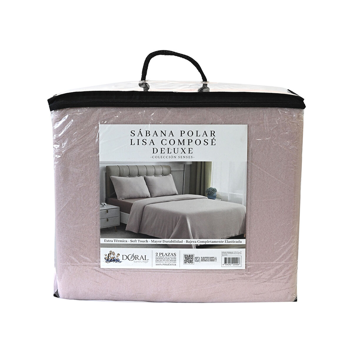 Juego de Sábanas Chiporro Doral 2 Plazas Senses Rosa