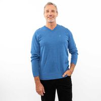 Sweater Algodón Hombre Portman Club Azul-Elect, Beige, Burdeo, Charcoal, Gris-Melan