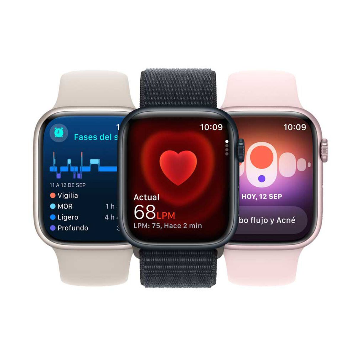 Smartwatch Apple Watch Series 9 45 mm Starlight