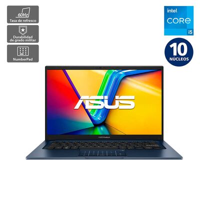Notebook Asus Vivobook 14 X1404ZA-NK030W Core i5 8GB 512GB SSD 14"