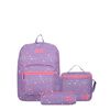 Triple Pack 6XT Mochila Ni&ntilde;a Xtrem Estrellas Morado
