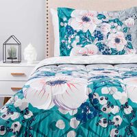 Plumón Estampado Elements & Co 1,5 Plazas Blossom