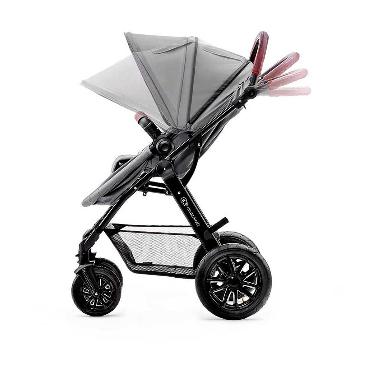 Coche Travel TS Moov Gris Kinderkraft