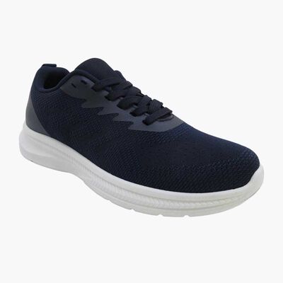 Zapatilla Urbana Hombre Icono Azul, Negro