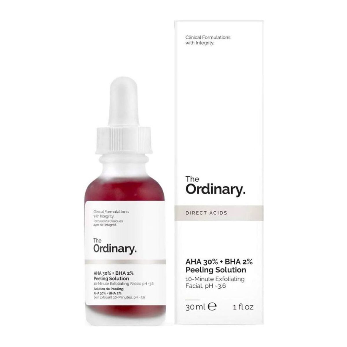 Serum Aha 30% + Bha 2% Solución De Peeling 30ml The Ordinary