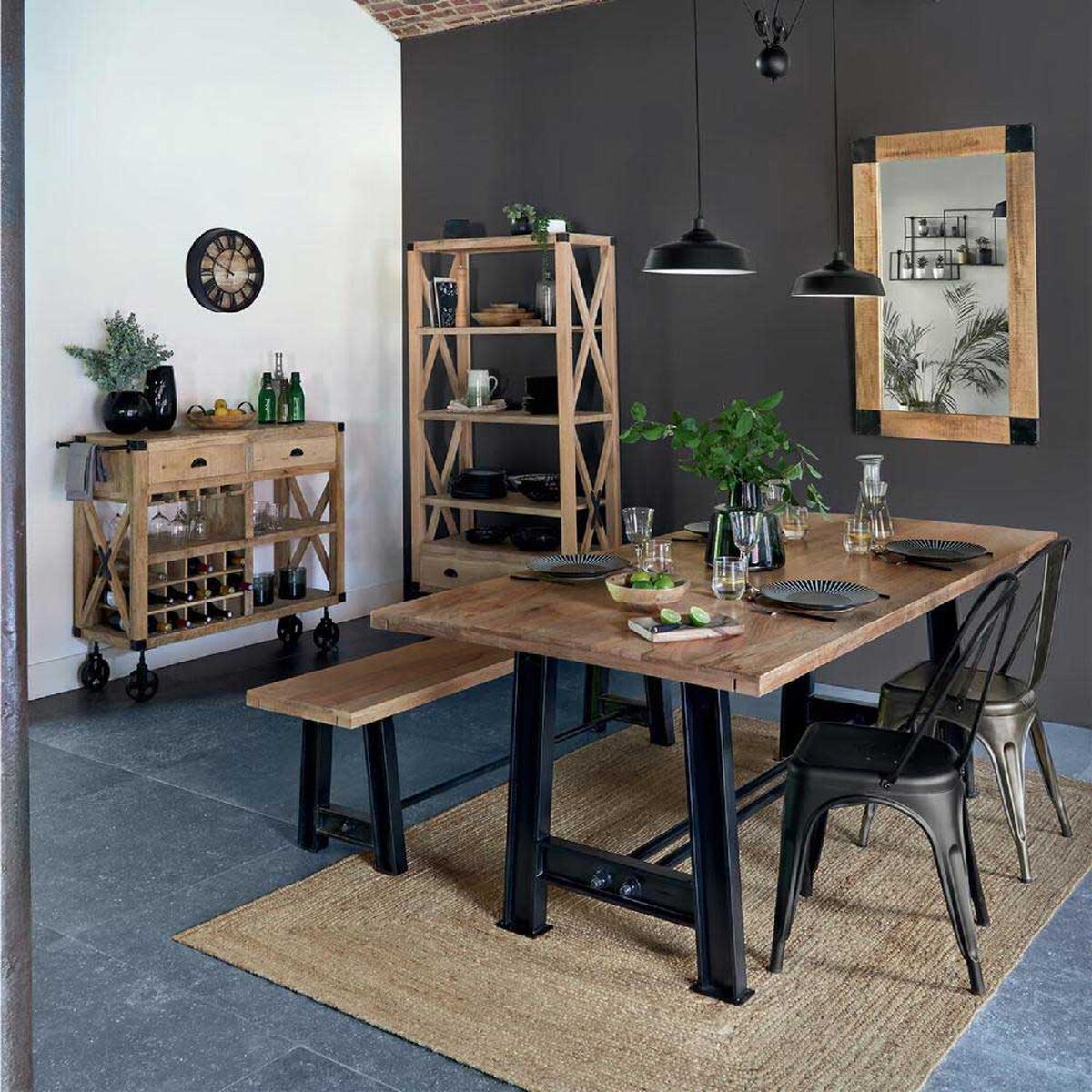 Alfombra Atmosphera Yute Natural Decorativa 120x170cm