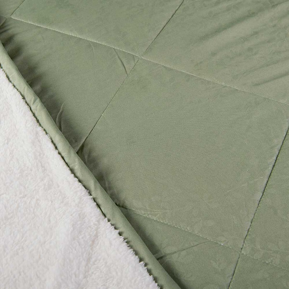 Plumón Mashini 1,5 Plazas Liso Verde