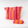 Cartera Tote Fucsia + Pareo Mujer Icono