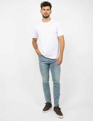 Imagen 1 del producto Jeans Skinny Hombre Icono Azul, Azul-Claro, Azul-Med, Azul-Medio, Celeste