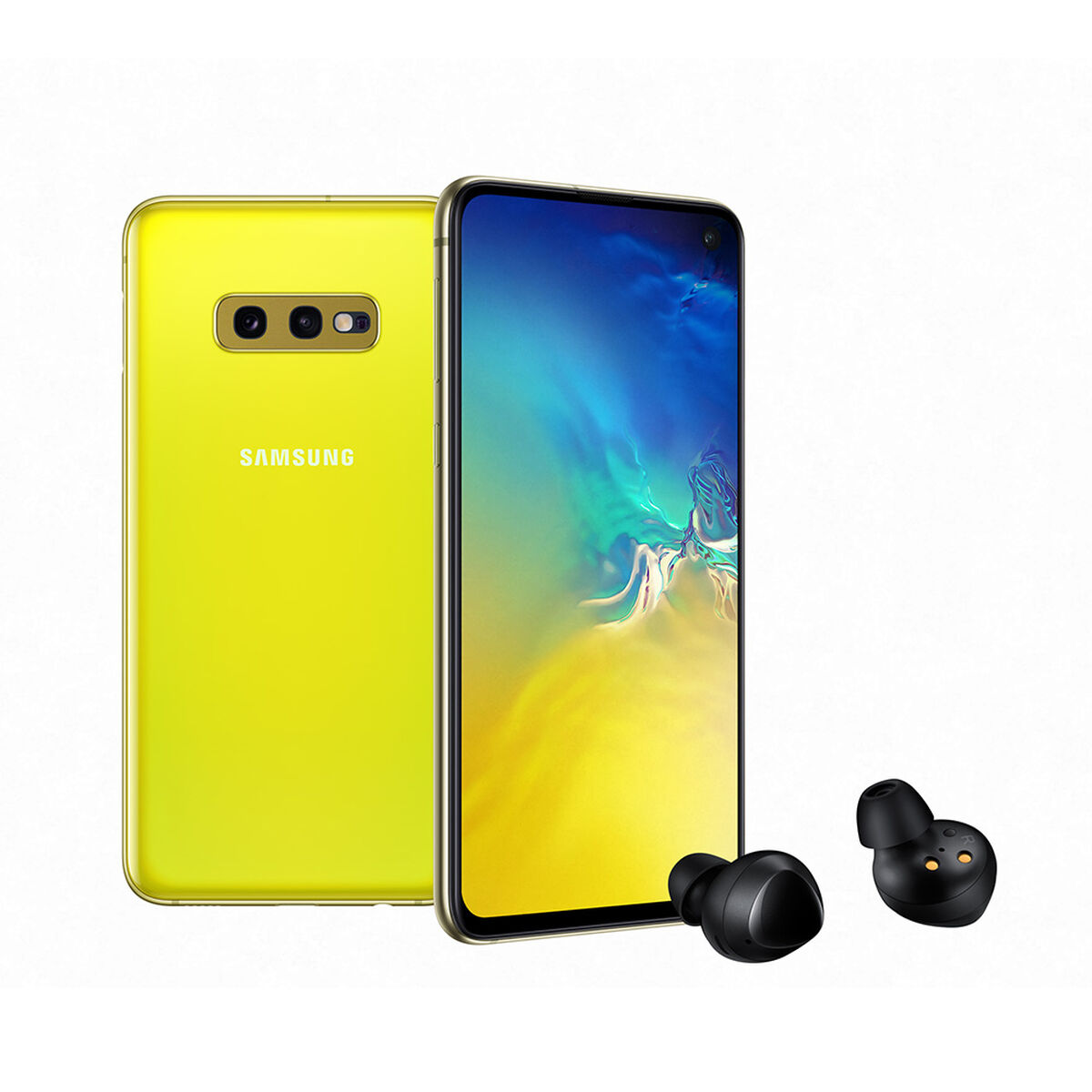 Celular Samsung Galaxy S10 E 5.8"&nbsp;Amarillo Liberado + Buds