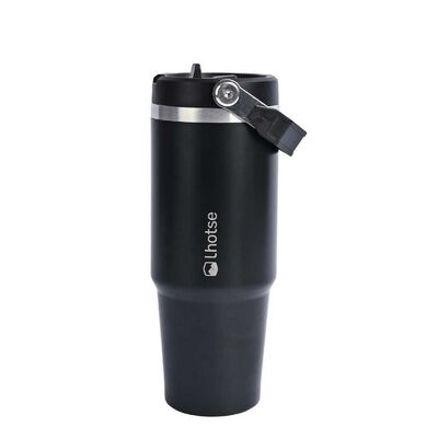 Botella Térmica Insulada Lhotse Travel Mug 900 ml Negro