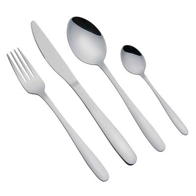 Set de Cubiertos Cuisine by Idetex Vany 24 Piezas Plata