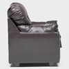 Juego de Living Almore Belén Sofá 2 cuerpos + Dos sillones 1 cuerpo Café