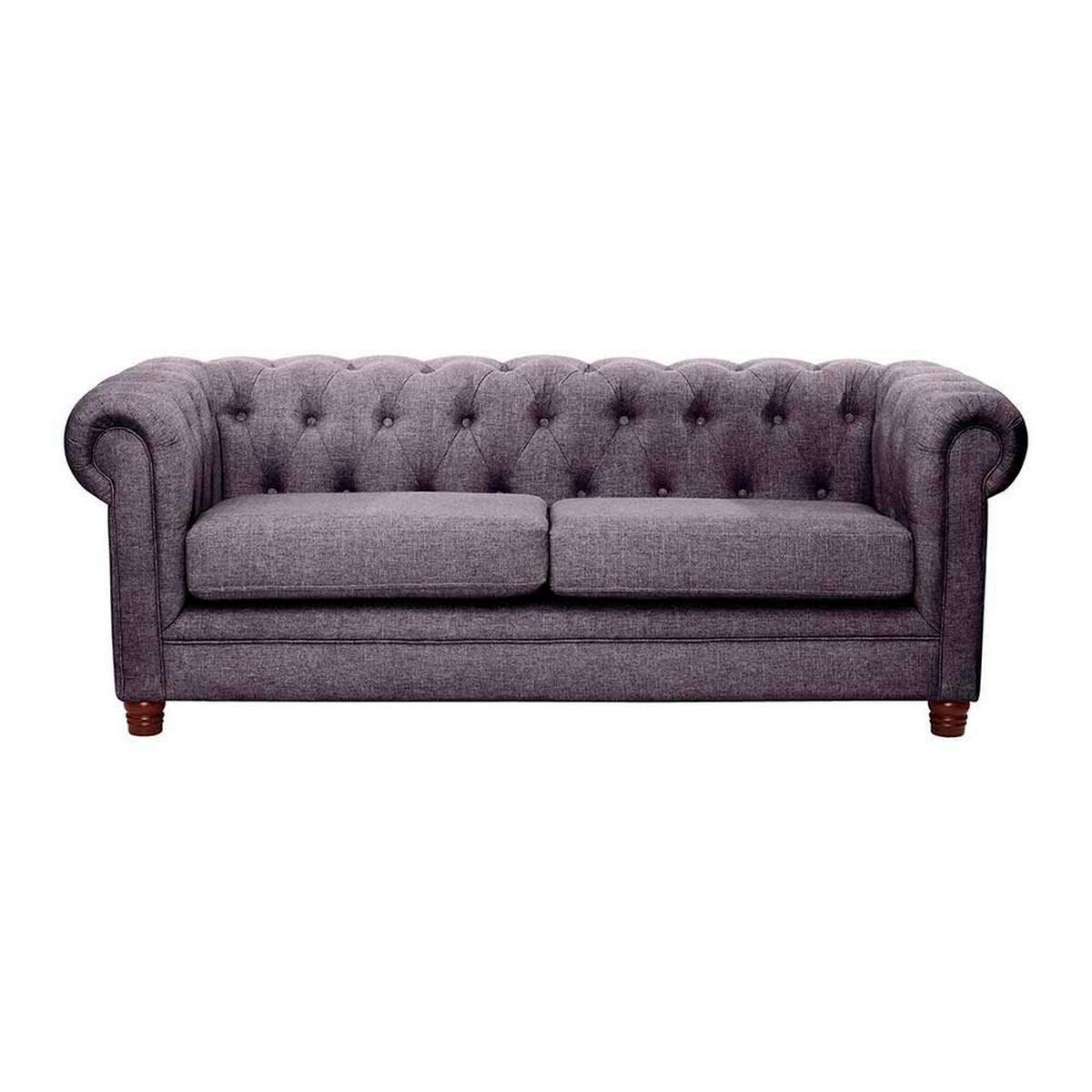 Sof&aacute; Latam Home Florencia 3 Cuerpos Gris Oscuro
