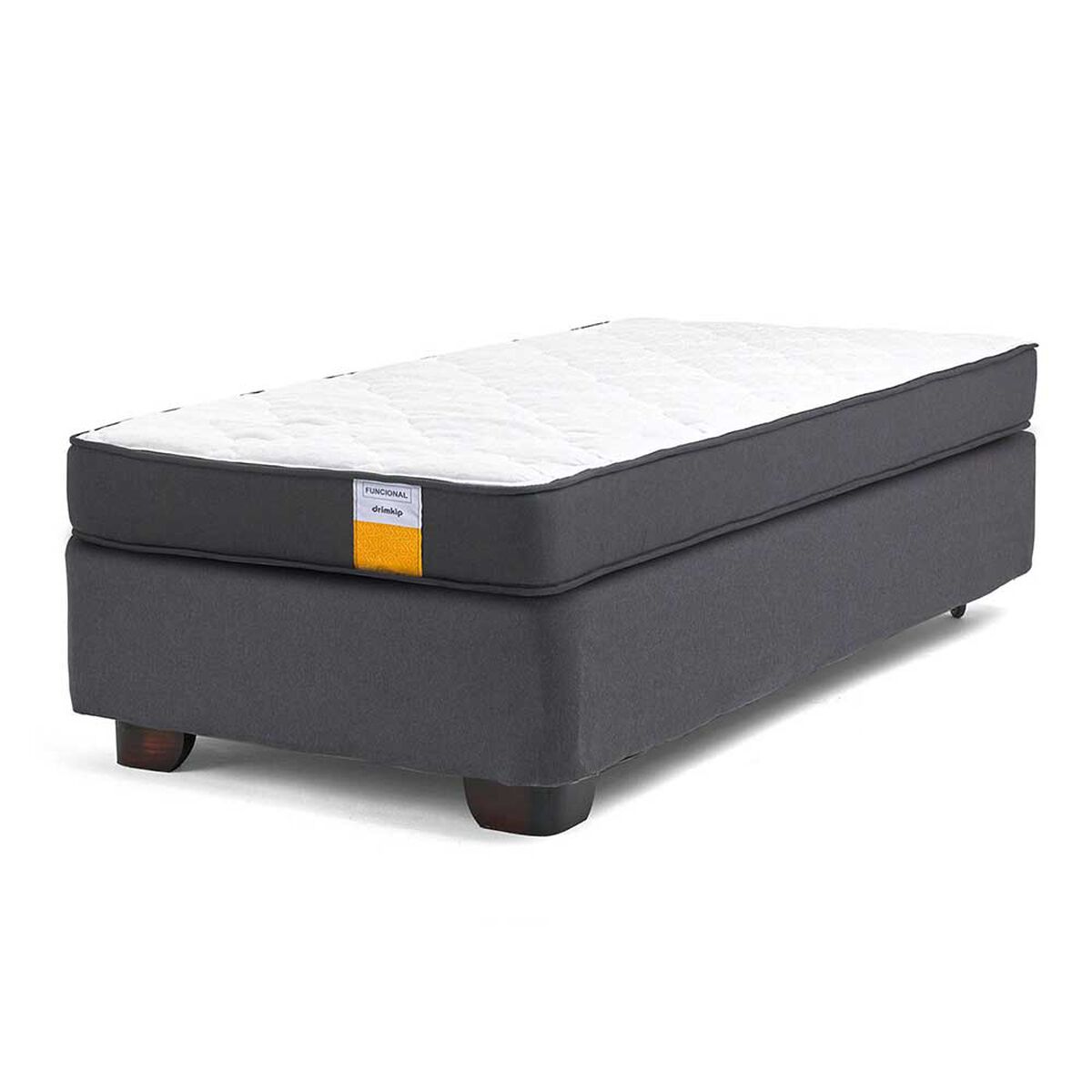 Cama Americana Drimkip 1,5 Plazas Plus Funcional
