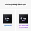 Notebook Apple Macbook Pro MK1E3CI/A Chip M1 Pro 16GB 512GB SSD 16,2" Plata