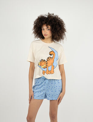 Imagen 1 del producto Pijama Mujer Garfield Gris