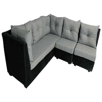 Imagen 2 del producto Juego de Living Diseño A&M Home Alexandra Sofá 3 Cuerpos + 2 Butacas 1 Cuerpo Gris