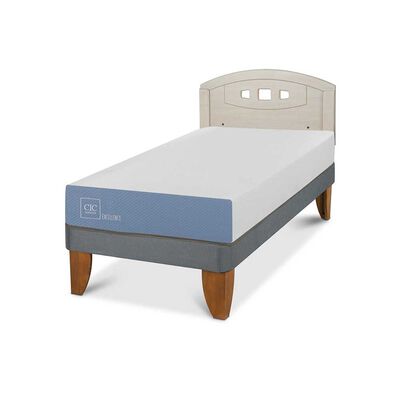 Imagen 2 del producto Cama Europea CIC 1 Plaza Excellence + Respaldo Gales Alpino