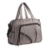 Bolso Maternal Con Porta Mamadera & Mudador Beige Bebesit