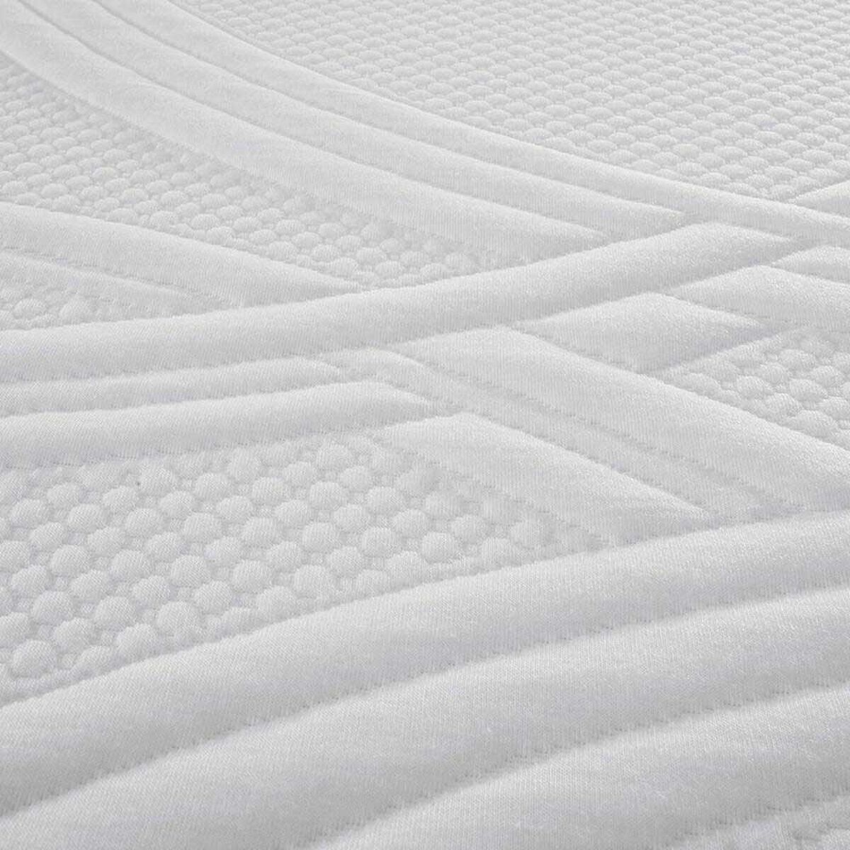 Box Spring CIC 2 Plazas New Ortopedic + Respaldo + 2 Veladores Eufrates + Almohada