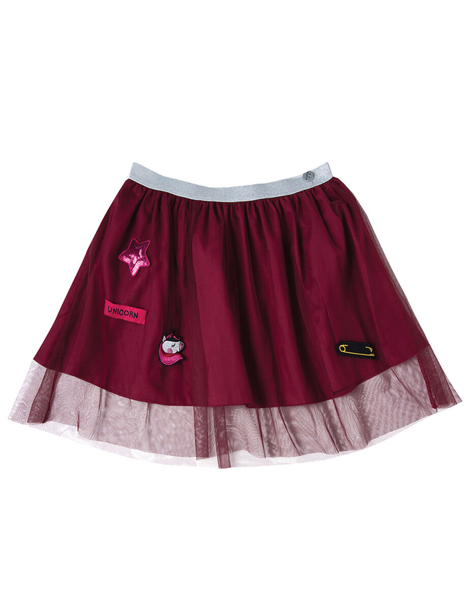 Falda Rockera Niña Exception