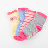 Pack 4 Calcetines Largo de Algodón Niña Chess Baby
